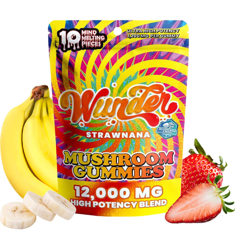 Wunder Mushroom Gummies - High-Potency-10ct – Injoy Extracts