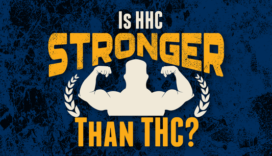 Is HHC stronger than THC?