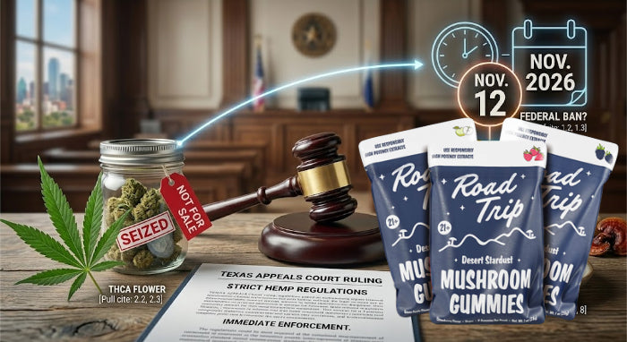 Texas Hemp Shops Face Immediate Product Pulls After Court Revives Strict Rules