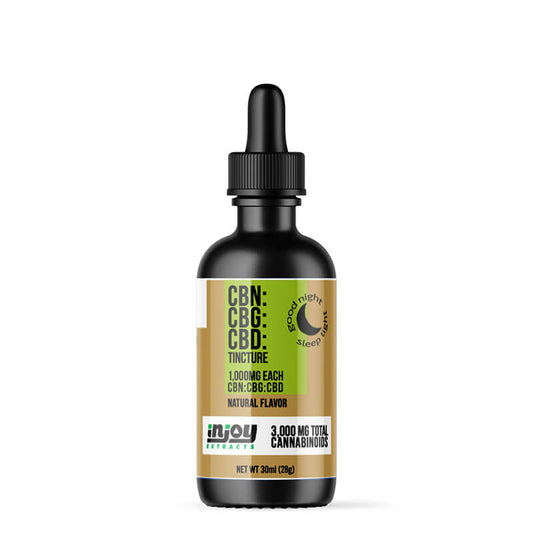 Full Spectrum, THC free 3000mg tincture from Injoy Extracts. 