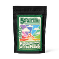  50 Shades of Green Mixed Fruit Magic Mushroom Gummies 30 count bag with vibrant fruit cosmic design.
