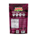 Mushies Mushroom Gummies mixed berry back package showing product facts and dosing guide.