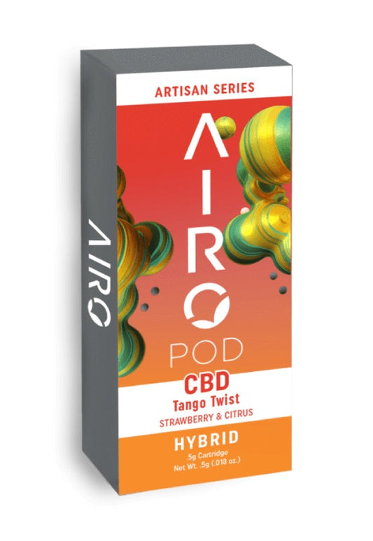 Airopro CBD Artisan Series Tango Twist Full Spectrum CBD Cartridge For Sale on InjoyExtracts.com