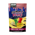 50mg Delta 8 gummy bears come with 20 bears per pack and have mixed fruit flavors