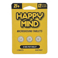 Happy Mind Blue Razz Mushroom Tablets 10mg Synaptic Surge packaging front view