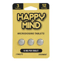 Happy Mind Spearmint Mushroom Tablets 10mg Synaptic Surge packaging front view
