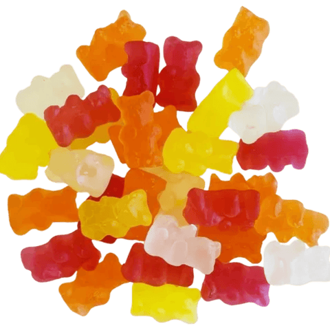 sugar free delta 8 gummy bears come with 25 gummies per pack
