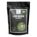 Jack Herer live resin gummies packaging front.