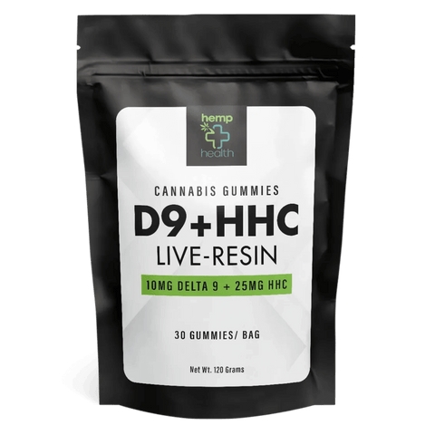 Discover HHC live resin Gummies with 25mg HHC & 10mg Live Resin Delta 9 THC per piece. Vegan, natural flavors, 30 per bag for ultimate relaxation.