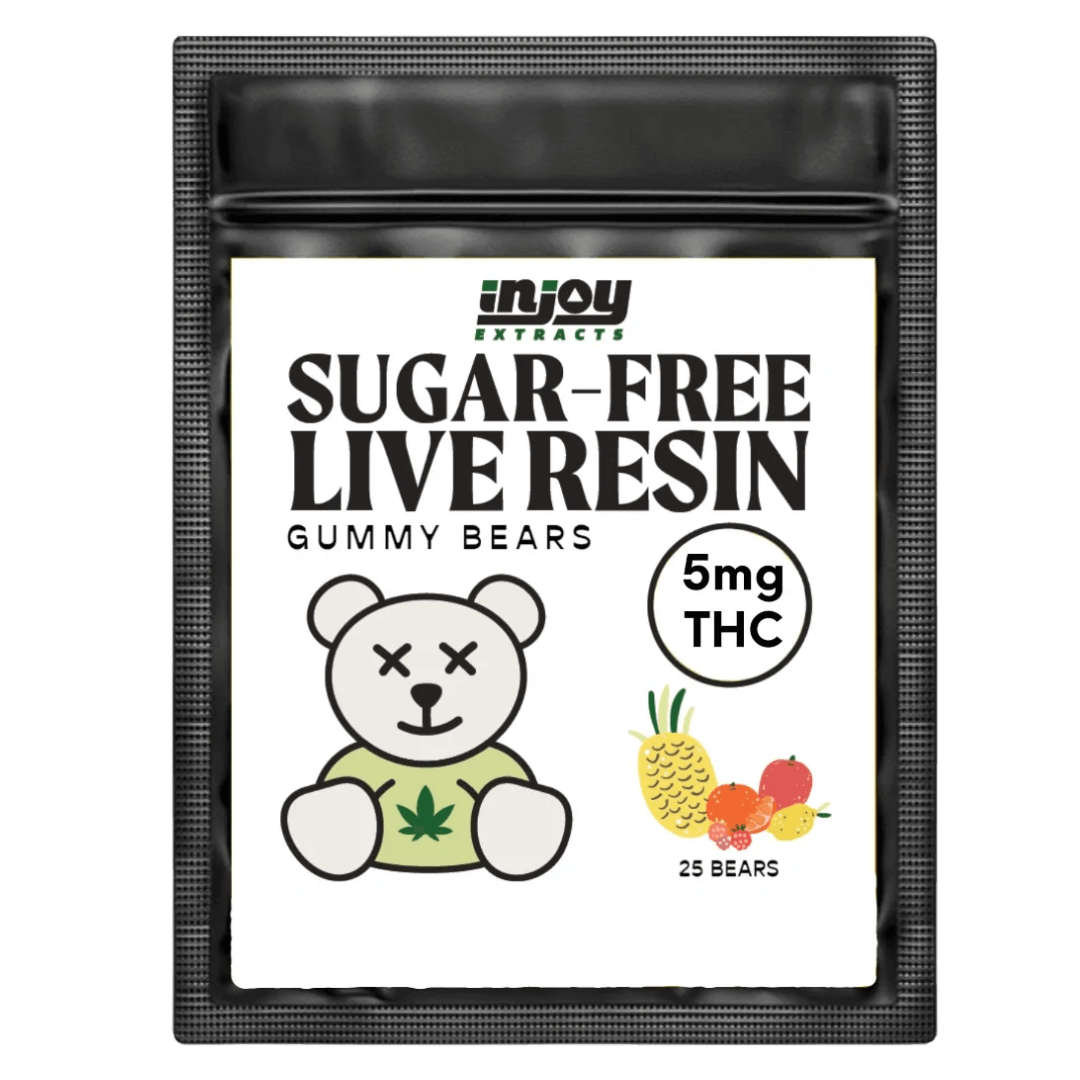 sugar free live rosin gummy bears