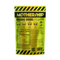 Back of Mothership Tropical Fruit Mushroom Gummies packaging showing ingredients, extra strength blend, and directions.