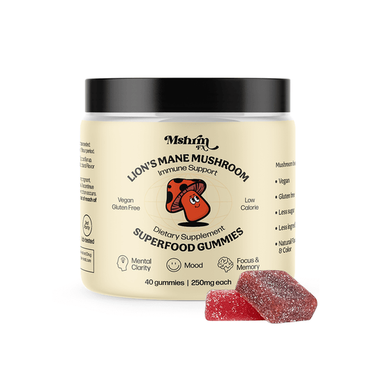 lions mane mushroom gummies from Mushroom FX