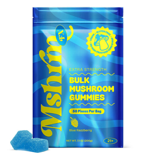 MshroomFX Bulk Mushroom Gummies - Extra Strength - 50 Gummies
