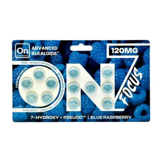 ON7 7OH and Psuedo tablets come with 12 tablets per serving with each tablet have 5mg of Hydro and 5mg of Psuedo. 