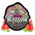 Picture of the packaging for Tre House's, watermelon wonder, magic mushroom gummies. 