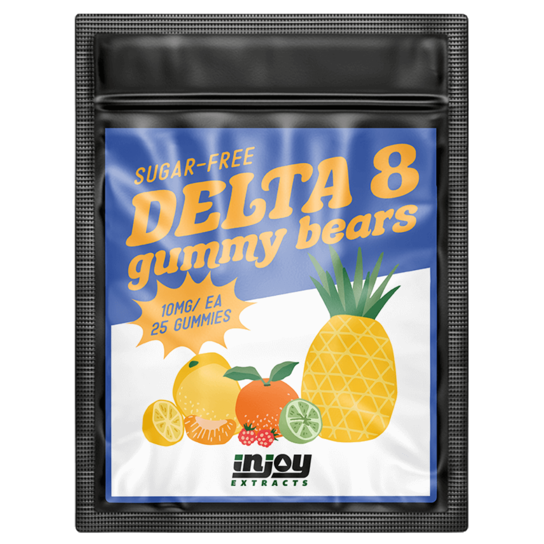 Delta 8 sugar free gummies are paleo and keto friendly 