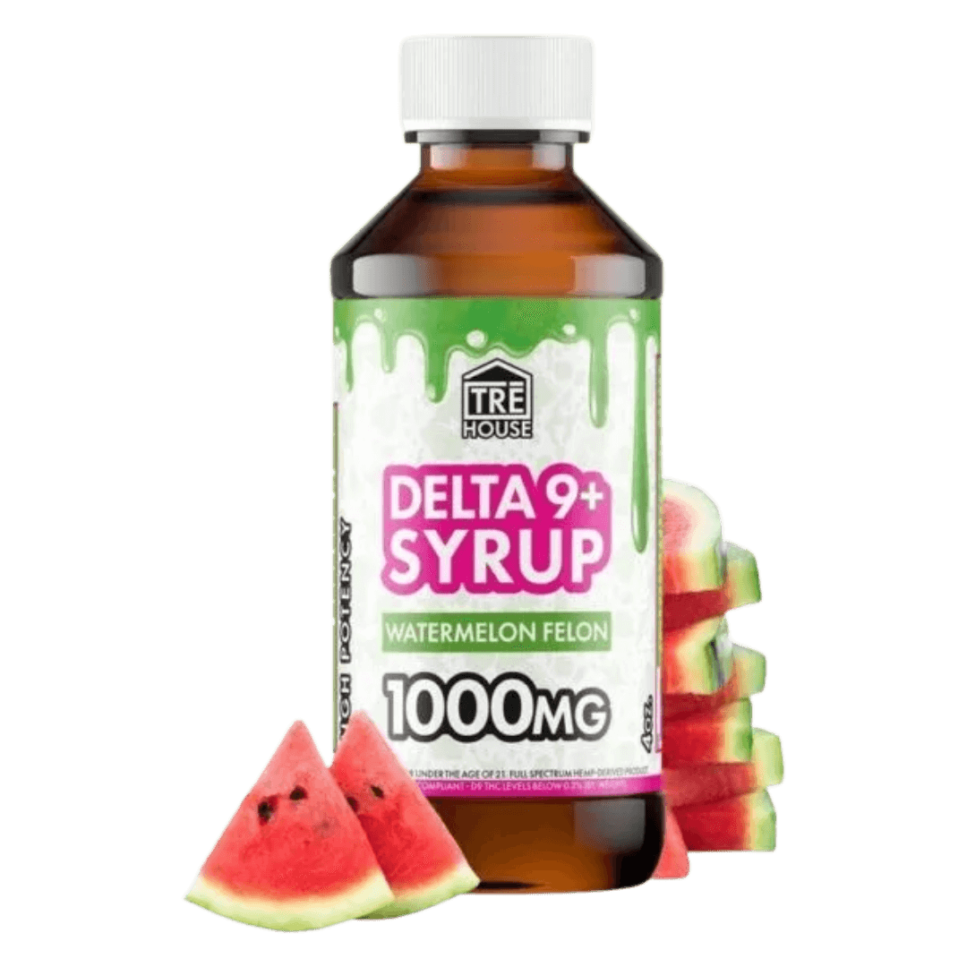 Delta 9 Syrup 1000mg - Watermelon Felon
