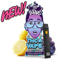 Product picture for TreHouse ItsPurpl THCA vape pen with a Purple Lemon Haze strain profile. 