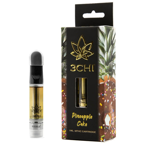 3chi pineapple cake strain delta 8 cart is a hybrid strain that works good for midday activities