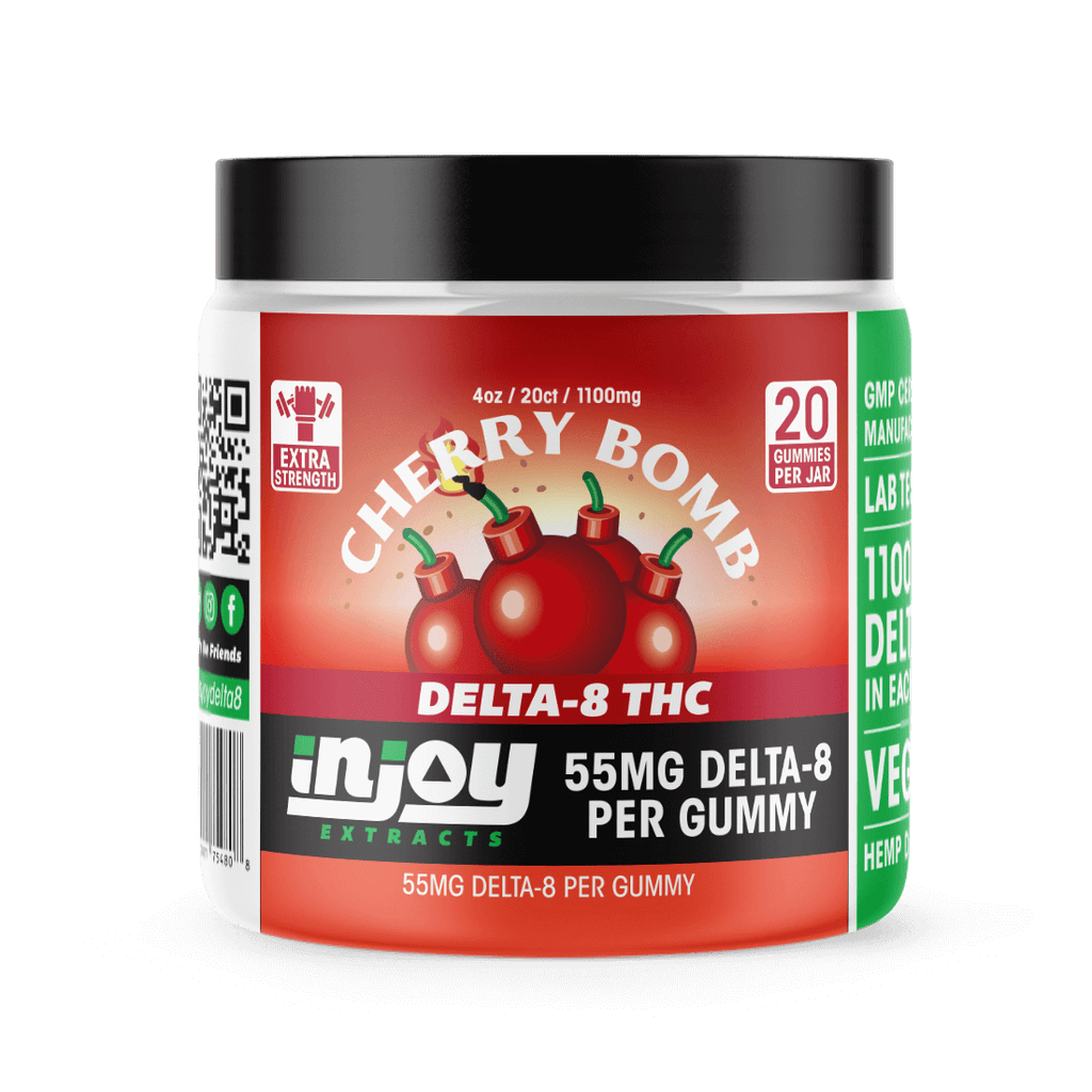 50mg Delta 8 Gummies Cherry - Injoy Extracts