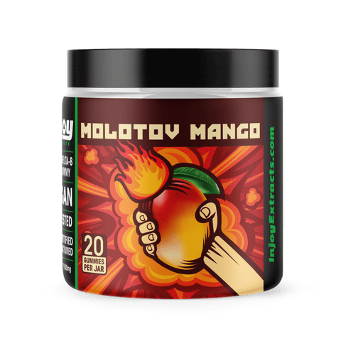 50mg Delta 8 Gummies Mango Flavored - Injoy Extracts