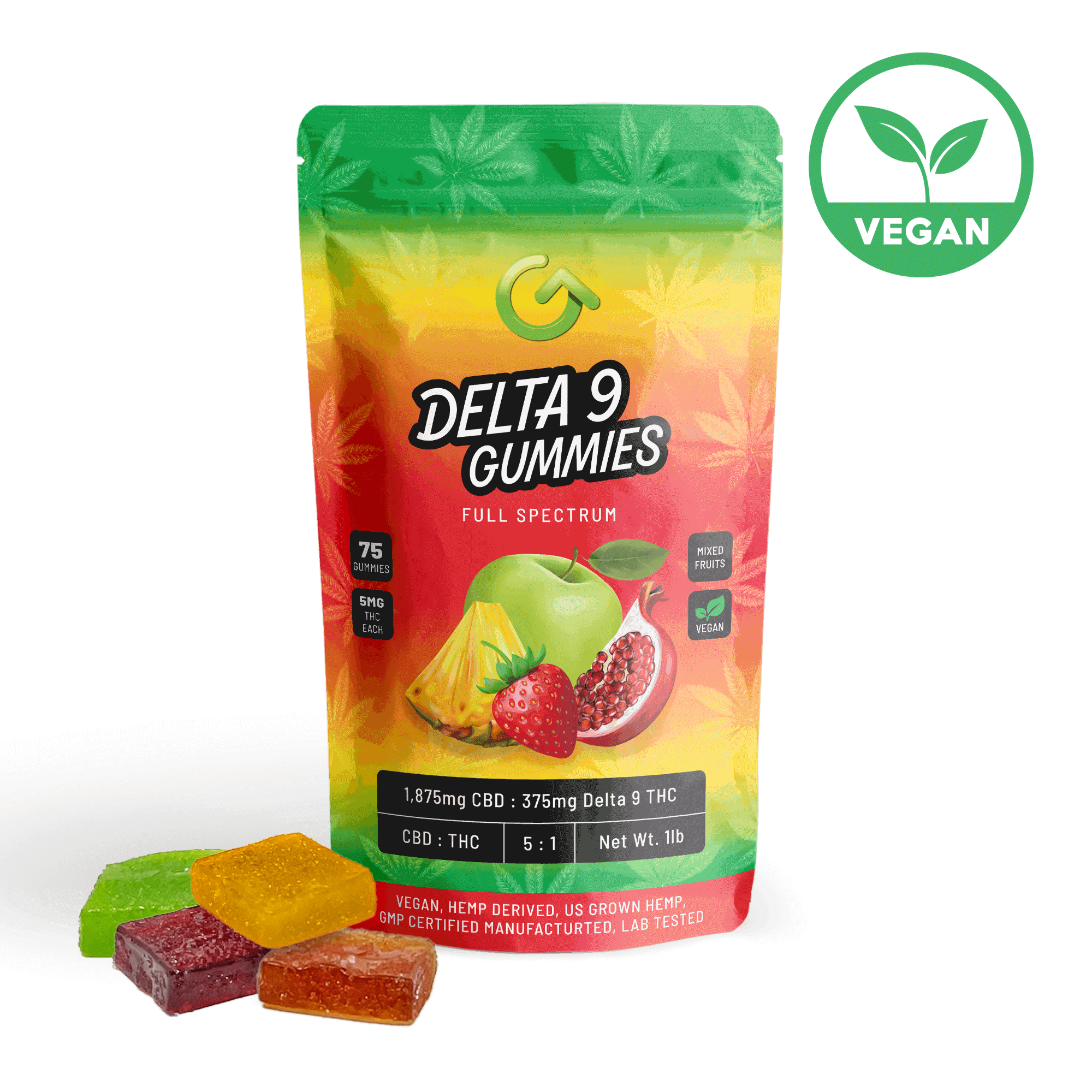 Delta9 Gummies - THC Gummies - 5mg THC - THC Gummies Legal – Injoy Extracts