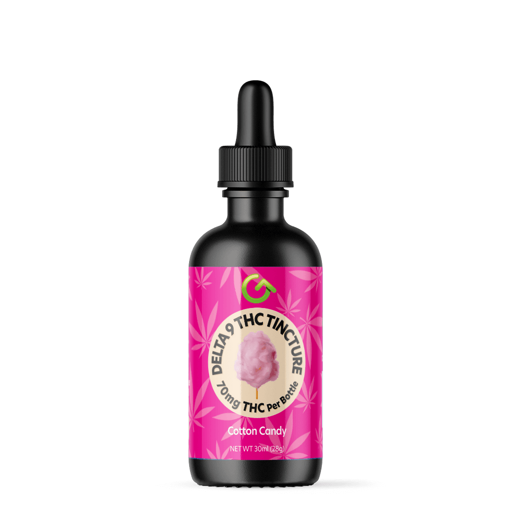 Good CBD Delta 9 Oil, 70mg Delta 9 Tincture Cotton Candy Flavor