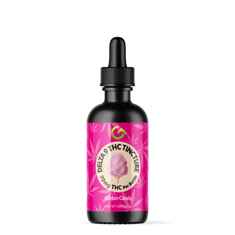 Good CBD Delta 9 Oil, 70mg Delta 9 Tincture Cotton Candy Flavor