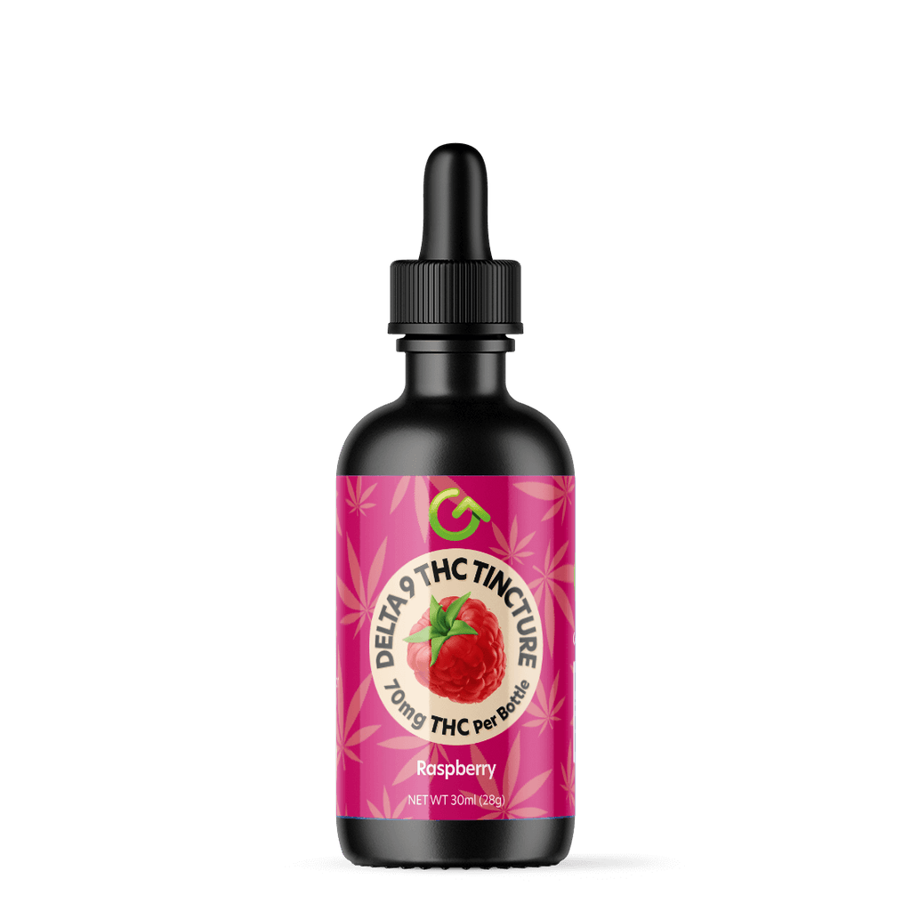 Good CBD Delta 9 Oil, 70mg Delta 9 tincture Raspberry flavor