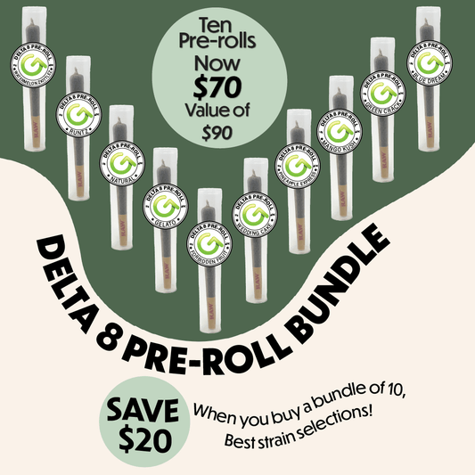 Delta 8 Pre roll - Delta 8 Bundle - Delta 8 Joint - Injoy Extracts