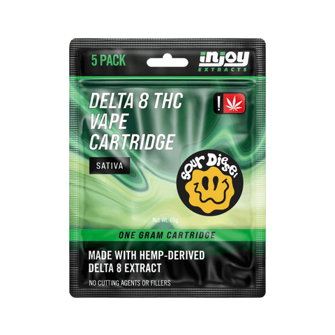 Delta 8 carts - Sour Diesel - Injoy Extracts