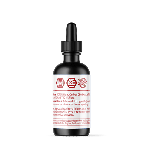 Full Spectrum CBG + Delta 8 + THC-O Tincture - THC Tincture