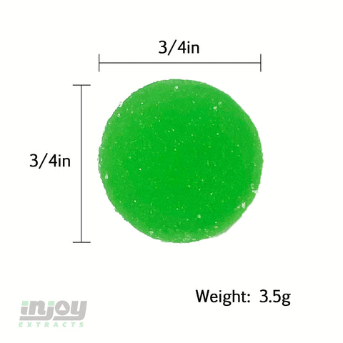 Green Apple - Delta 8 Gummies - Injoy Extracts
