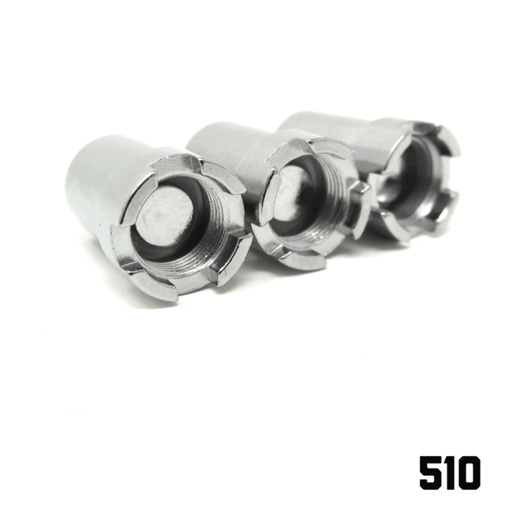 elf bar vape uk 510 Adapter with Glod Contact Pin for Drag S/X Drag Max Argus Pro VooPoo  V.Suit Swag PX80 Vinci Hero Aegis Boost/Boost 2 B60 main image 1
