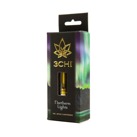 3chi delta 8 cart northern lights strain is an indica and great for winding down at the end of the day