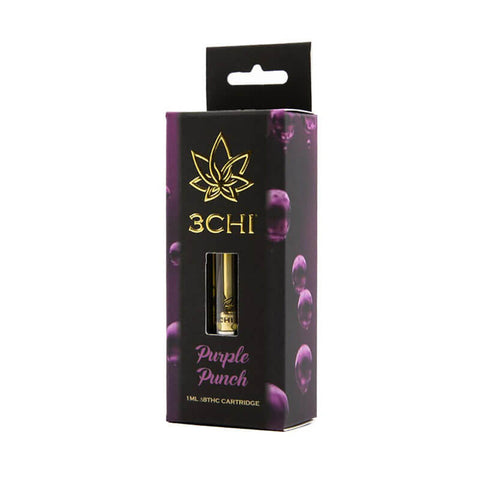 3chi purple punch strain delta 8 cart is an indica perfect for relaxing after dinner